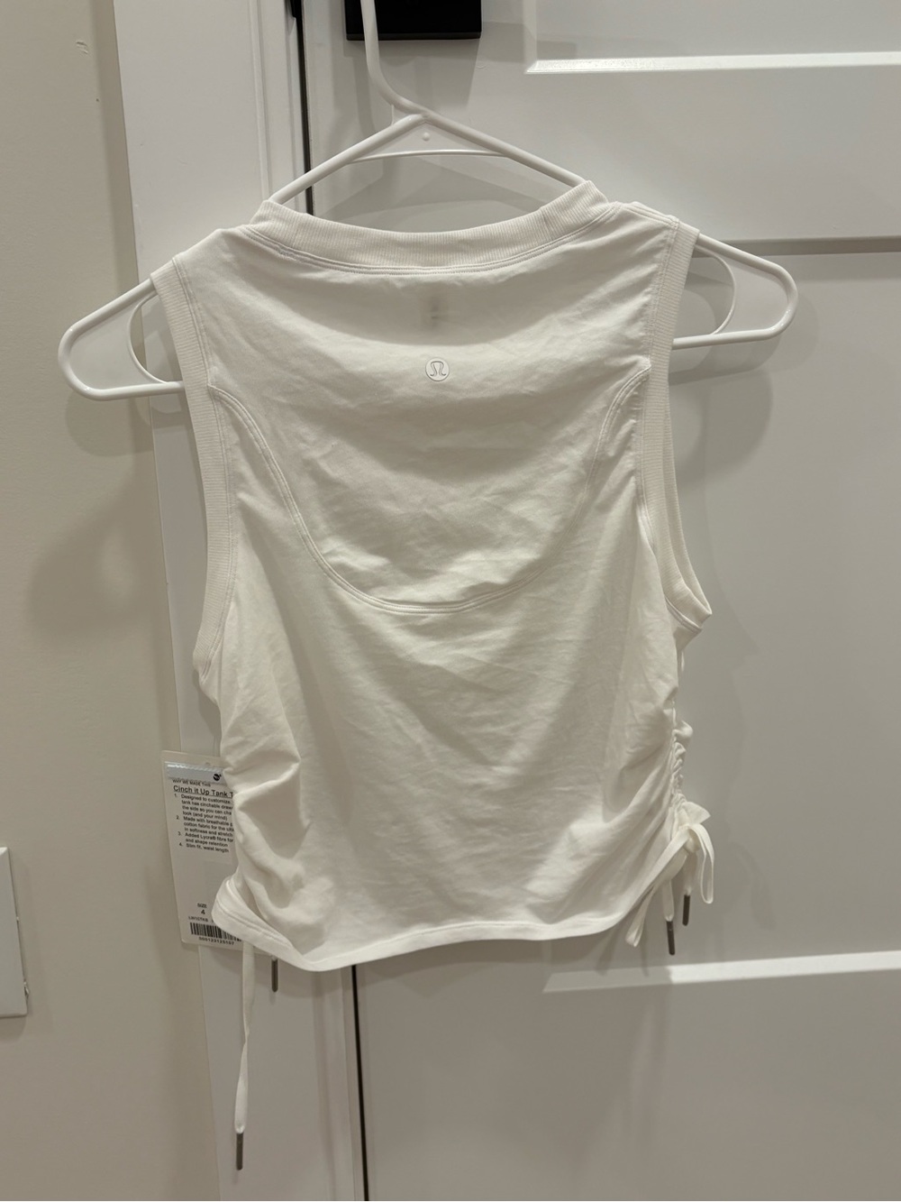 NWT Lululemon Cinch It Up Tank Top Size 4 - Picture 6 of 10